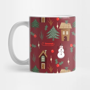 Vintage Christmas Mug